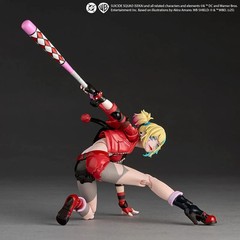 Kaiyodo Revoltech Amazing Yamaguchi Harley Quinn Suicide Squad ISEKAI Ver.&Bonus