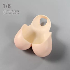 1/6 Replacement Breast Cover Female E-H Big Huge Model For12”PH TBL Figure Body