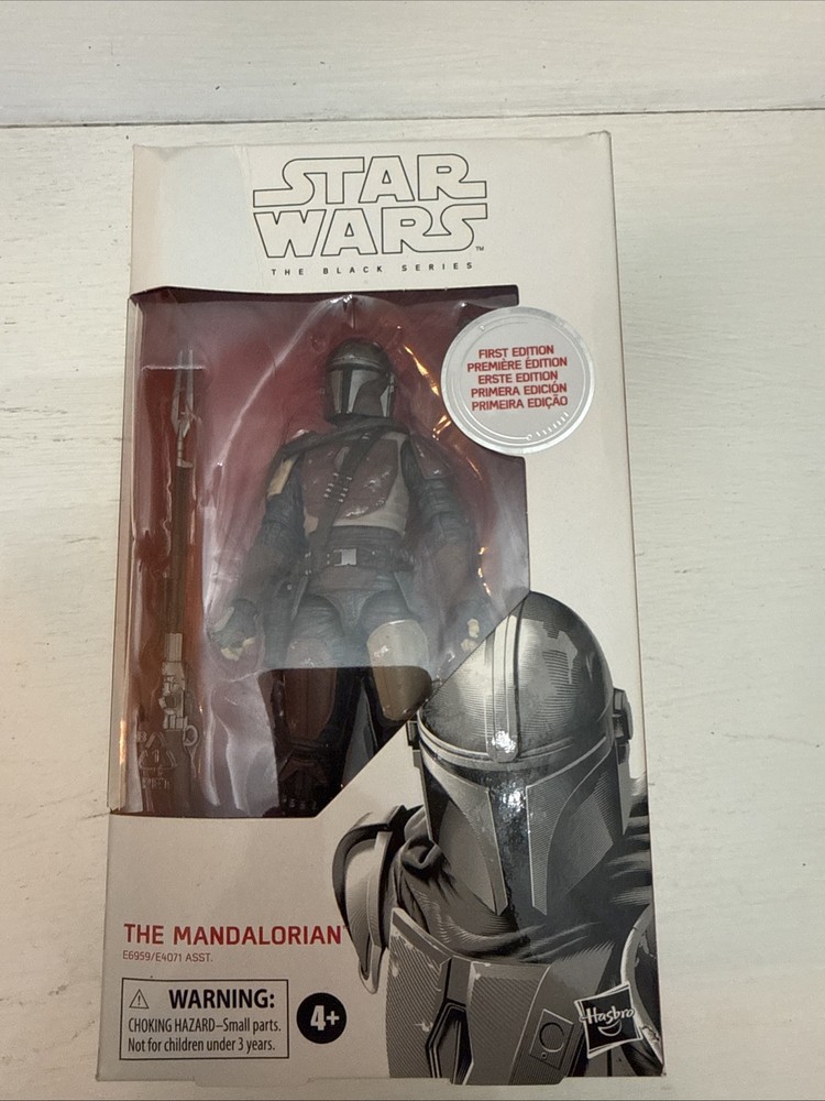 1st Edition Star Wars Black Series 94 6in. Limited White Box The Mandalorian