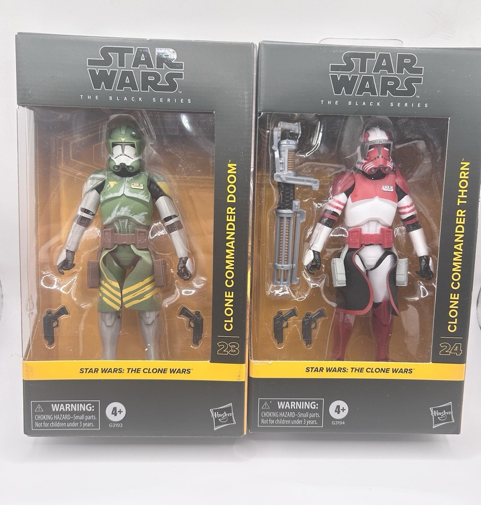 Star Wars Black Series Clone Commander Doom And Thorn