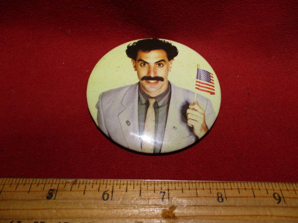 Borat Pin 2006 Movie Promo Advertising Swag