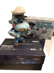 RARE Luaiso Lopez ZOMBIE POPEYE Vinyl PVC Art Figure Sculpture