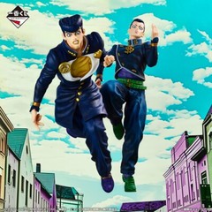 JoJo’s Bizarre Adventure Ichiban Kuji Prize A B Figure Josuke & okuyasu Japan