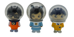 Ryan’s World Space Astronaut Figures Toys 2.25″ Lot of 3