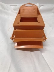 MEGO OUR GANG ROWBOAT VEHICLE WITH BOX FOR 8 INCH FIGURES Not Complete