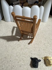 WWE Bray Wyatt Rocking Chair ONYL & Mask LOT Mattel Elite Pro Wrestling