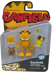 Garfield Action Figure – 25 Points of Articulation with Lasagna & Pooky