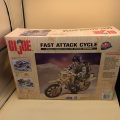 G.I. Joe Fast Attack Cycle Special Forces Special Mission Motorcycle Hasbro 1998