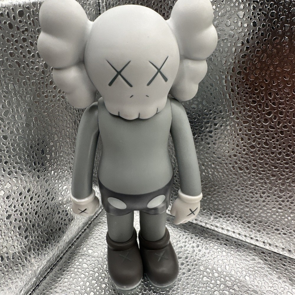 KAWS Five Years Later Companion Original Fake Figure Grey 8”