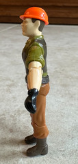 Vintage 1985 GI Joe Tollbooth Figure Only No Accessories Hasbro ARAH
