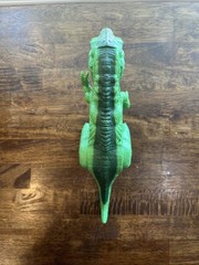 T-REX DINOSAUR Green Toys Roaring Eating Chomping Sounds Light Up Eyes