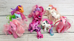 Vintage My Little Pony Bundle Lot of 11 2002, 2003, 2007, 2008, 2016