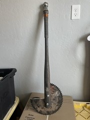 The Walking Dead Inspired Baseball Bat Replica Real Wood And Metal Free Ship USA