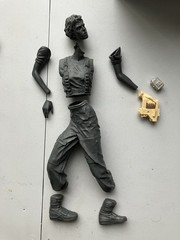 Geometric Aliens Ripley Vinyl Model Kit 1/8 Open Box