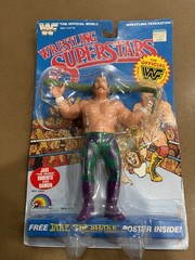 WWF LJN Wrestling Superstars JAKE “THE SNAKE” ROBERTS Figure RARE