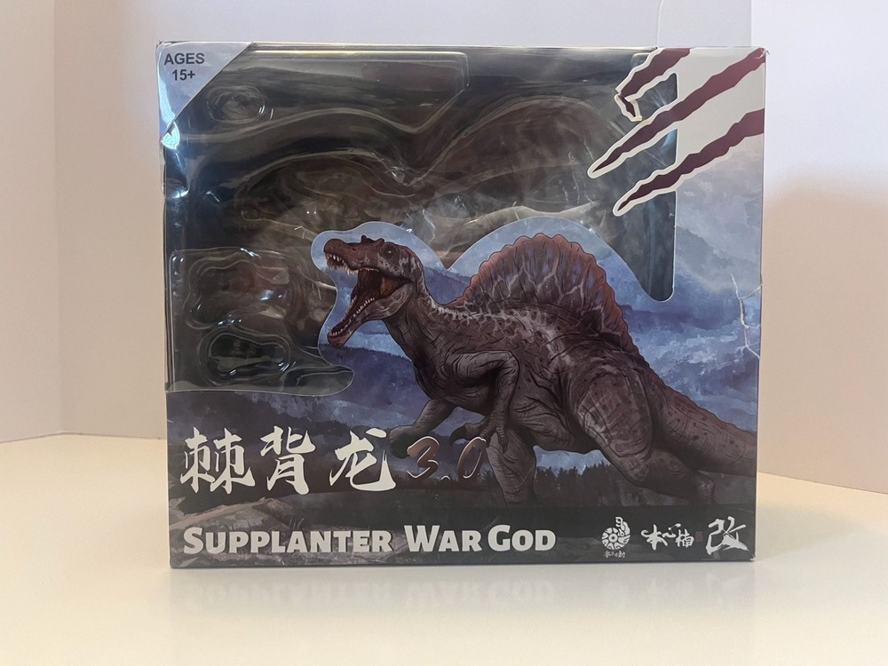 Nanmu Spinosaurus Supplanter 3.0 War God Realm Warden Dinosaur Action Figure