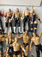 Lot of 30 WWE Loose Figures Elite Legends Basic Lots Of Variety