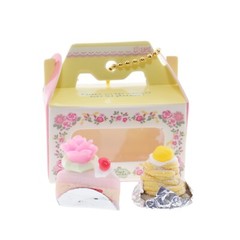 Cute Cake Blind Box Charm Mini Food Figure Trinket 1 Random Japanese Capsule Toy