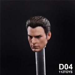1/12 scale male head sculpt M for Tbleague Phicen TM01A TM02A 6″ figure SHF❶USA❶