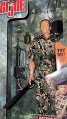 G.I. Joe 1:6 BRAVO VIETNAM-JUNGLE RECON machete chopping action 1999 Hasbro