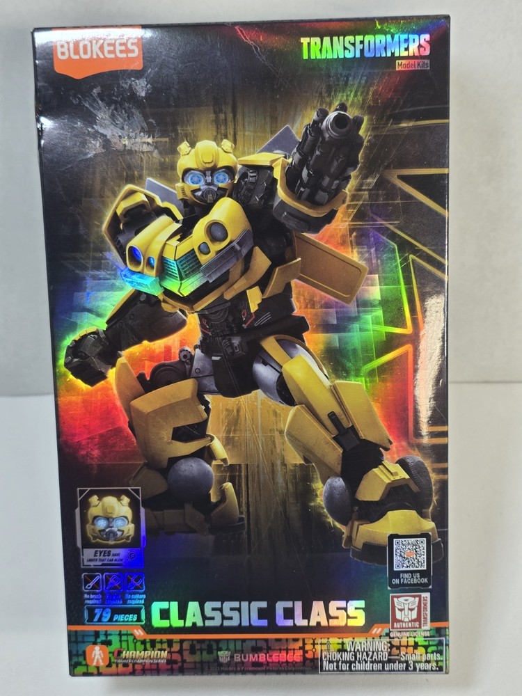 Blokees Transformers Classic Class Bumblebee Model NEW Sealed