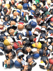 Huge Lot 115 Kaskey Kids Sports Figures MLB NHL Soccer Mini Team Collectibles…