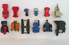 Lot of 12 Vintage 1980s Bandai Go Bots