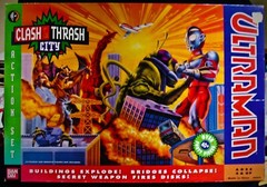 ULTRAMAN: CLASH & THRASH CITY ACTION SET~BANDAI 1991 New In Box Complete