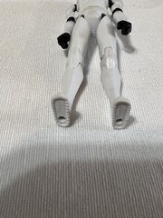 STAR WARS 3.75″ GALACTIC BATTLE CLONE TROOPER PILOT GOJI FIGURE w WEAPON & CARD