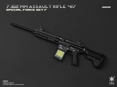 1/6 Scale Modern Era ASSAULT RIFLE 417 Weapons Set – NIB Easy and Simple Set F –