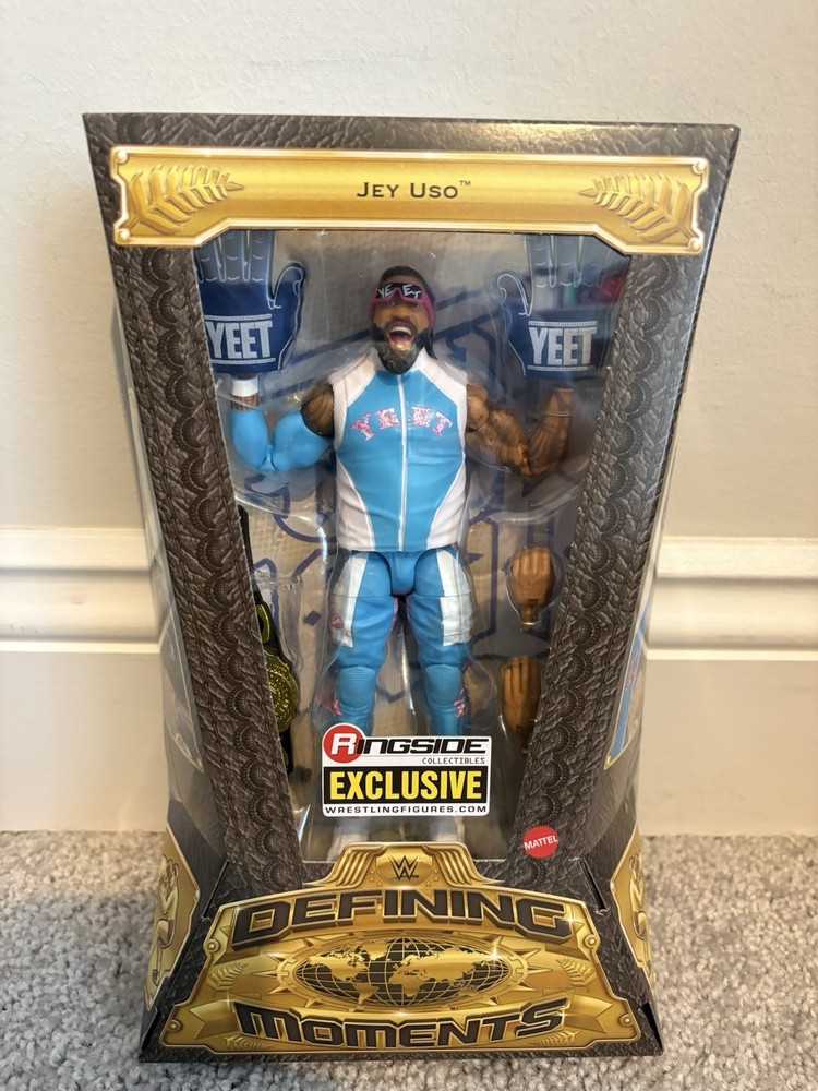 WWE 2026 Defining Moments Jey Uso (IC Title Win) Wave 1 Exclusive Factory Sealed