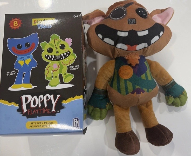 Poppy Playtime Pals Open Mystery Plush 9.5″ Giblet Figure Horror Halloween