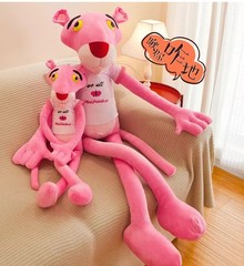 Cartoon Pink Panther Plush Doll 180/160/100/80cm Super Big Doll Stuffed Babt Toy