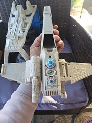 Vintage 1980s Star Wars Lot Of 5 Incomplete Ships 4 Parts Or Restorat Pre Owned