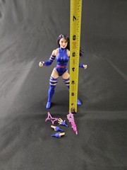 Hasbro Marvel Legends PSYLOCKE (6″ 1:12) from Gamerverse vs Thanos Missing Head