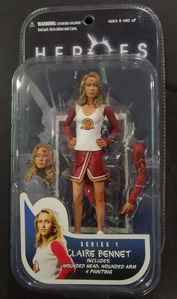 HEROES TV SHOW CLAIRE BENNET SERIES ONE ACTION FIGURE