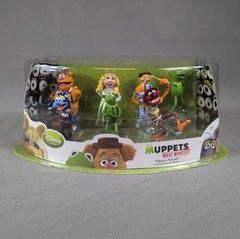 Disney Store Muppets Most Wanted Figurine Playset 7 Figures Cake Toppers