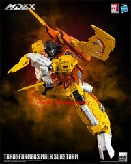 Threezero MDLX transforming Sunstorm 7.9in Limited Collectible Action Figure