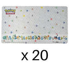 Pokemon First Partner New Ultra Pro TCG – Lot of 20 NEW Trading Card Play Mats
