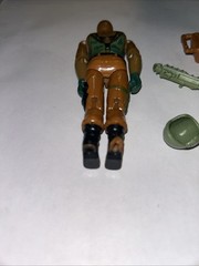 Vtg 1984 GI Joe ARAH Roadblock v1 Heavy Machine Gunner Action Figure 80s JJ