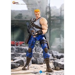 HIYA – Contra: Operation Galuga – Exquisite Basic 1:12 – Bill Rizer 6″ Action