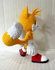 JAKKS Sonic The Hedgehog–TAILS–Articulated Action Figure 4in–pre-owned