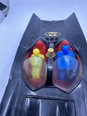 Vtg SIMMS 1970’S BATMAN & ROBIN 8″ BATMOBILE CAR VEHICLE #529 1960s 1970s