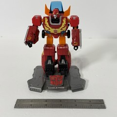Rodimus Prime Transformers Titanium Cybertron Heroes Metal Figure Complete