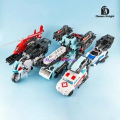 NEW Demon Knight Defensor Combiner Wars Oversized 45cm A+B Set Figures DK01-05