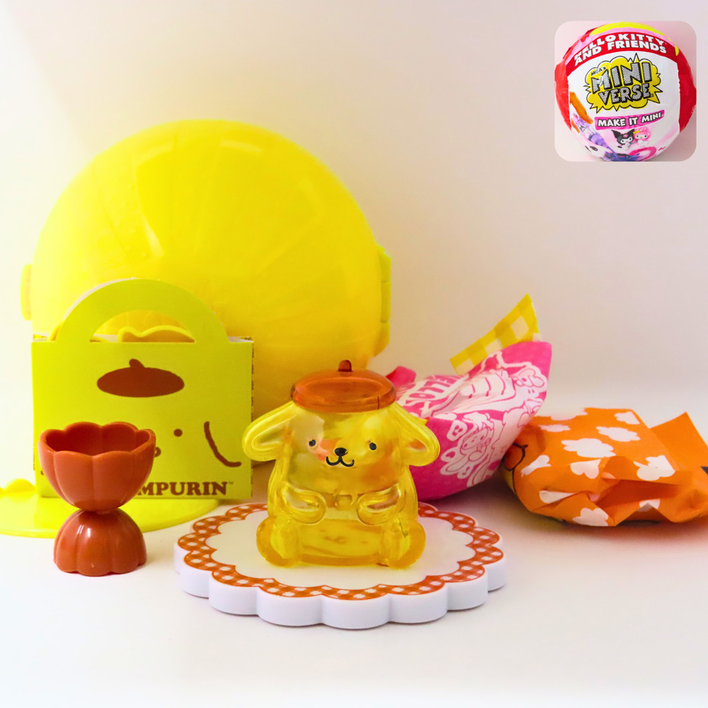 MGA Miniverse Hello Kitty Pompompurin Cookie Jar Make It Mini Series 2 NEW