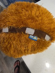 Angry Birds Star Wars Chewbacca Plush 14in Pillow Toy 2013