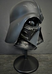 Darth Vader Ralph McQuarrie Helmet 1:1 Life Size +James earl signed+ Sideshow bk