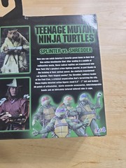 NECA Splinter and Shredder 2 pack TMNT Teenage Mutant Ninja Turtles NEW & SEALED