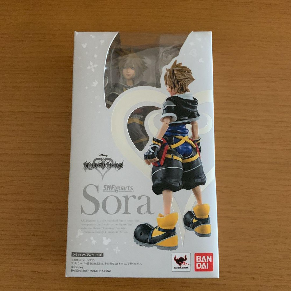 S.H.Figuarts Sora Action Figure Kingdom Hearts II TAMASHII NATIONS Bandai JP